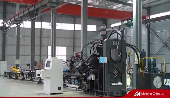 Угловой штамповочный станок с ЧПУ Поставщик углового перфоратора Поставщик углового станка Угловой штамповочный станок Угловой станок для обработки угловых стальных конструкций